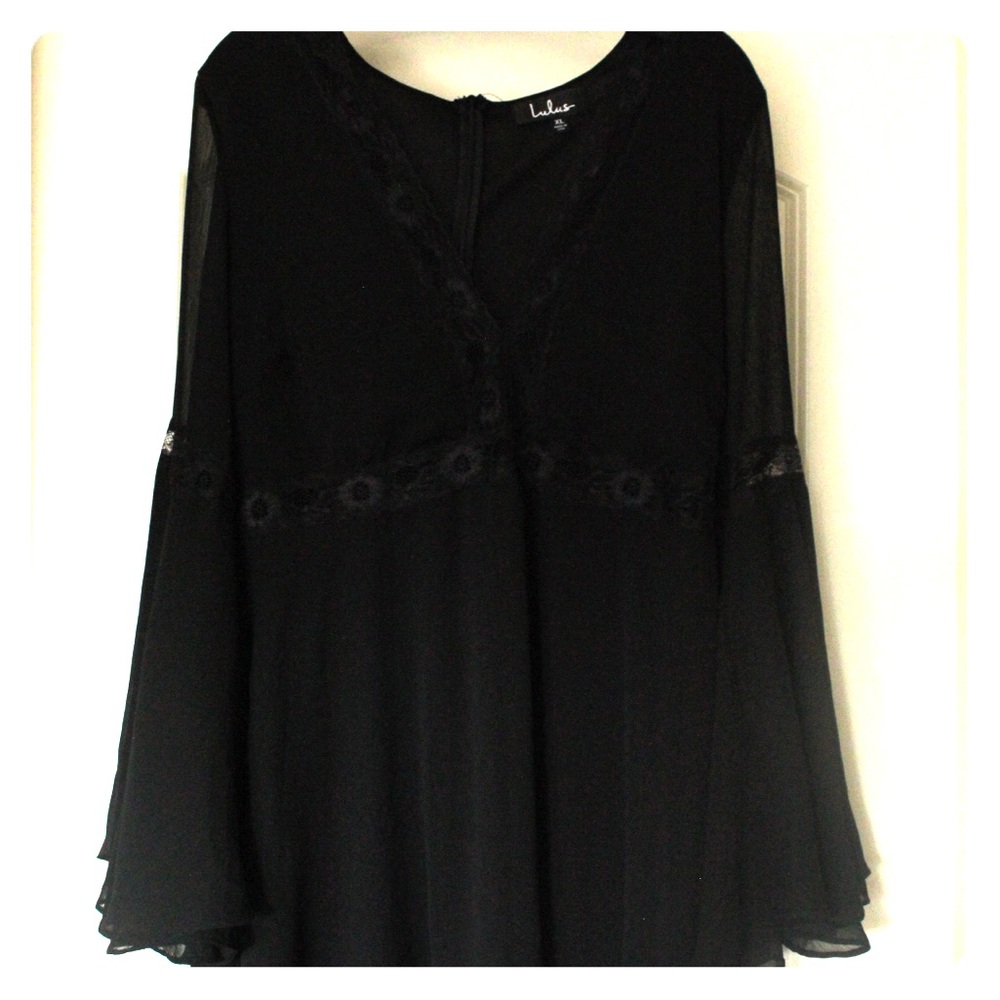 Lulus Black Homecoming Dress